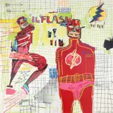Jean-Michel Basquiat, Flash In Naples, screenprint on wove paper