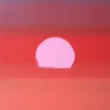 Andy Warhol, Sunset, silkscreen on Lenox Museum Board