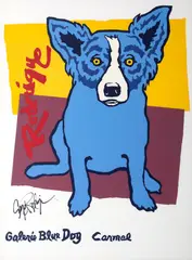 George Rodrigue, Carmel Edition I, 1991, lithograph on paper