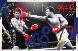 Untitled by Alec Monopoly aka Alec Landon, 2022, mixed media on paper, sold Feb 2026