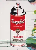 Mr. Brainwash aka Thierry Guetta, Untitled, 2009, screenprint with mixed media embellishment on paper