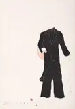 Jim Dine, Basil In Black Leather Suit, 1968, lithograph on Arches vellum paper