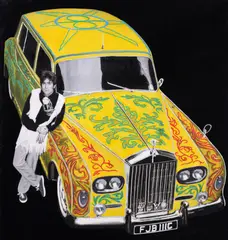 Steve Kaufman, Untitled, acrylic hand-embellishments on digital canvas print