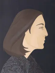 Untitled by Alex Katz, screenprint and lithograph on Arches Cover paper, sold Feb 2026