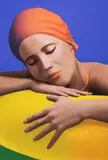 Carole Feuerman, SERENA SUITE II (Orange Cap)