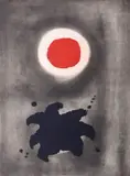 Adolph Gottlieb, Night Glow, 1971, etching and aquatint on Fabriano paper