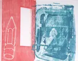 Robert Rauschenberg, Best Buddies, 1992, screenprint on paper