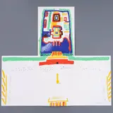 David Hockney, Red Square And The Forbidden City, 1982, lithograph on Somerset paper, bound artist book