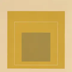 Wls Xvi by Josef Albers, 1966, lithograph on hand-cut Arches paper, sold Feb 2026