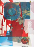 Robert Rauschenberg, Quarry Local One, 1979, offset lithograph on paper