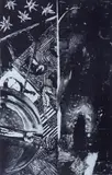 Jasper Johns, SUMMER (Blue), lithograph on pale grey J. Whatman paper