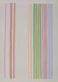 Gene Davis, Royal Curtain, 1980, screenprint in colors on Arches paper