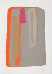 Niagara Series Iii by Larry Zox, 1980, screenprint on paper, offered Feb 2026