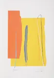 Larry Zox, Relatively, screenprint on paper