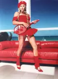 David LaChapelle, Anna Kournikova: The Courts Free, 1998, chromogenic print on Diasec with Plexiglas