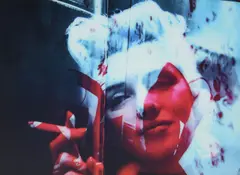Red Smoking Star by Jonathan Bermudes, 2006, diasec-mounted gelatin silver print, offered Feb 2026