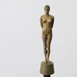 Robert Graham, Untitled, 1993, cast bronze with unique oil paint
