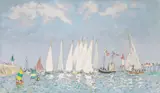 André Hambourg, Boats At Shore