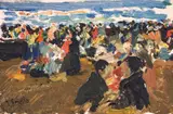 Joaquín Sorolla, Untitled, oil on panel