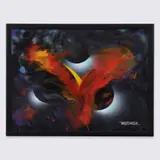 Leonardo Nierman, Untitled, acrylic on board