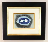 Georges Braque, Oiseaux dans leur Nid lithograph in colors, lithograph