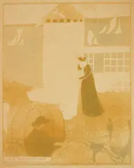 Maurice Denis, La Visitation, lithograph, 1896