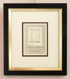 Pablo Picasso, Antonio Machado off-set lithograph, lithograph