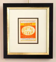 Musee Municipal Ceret off-set lithograph by Pablo Picasso, lithograph, offered Aug 2026