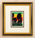 Pablo Picasso, Exposition Vallauris 53 off-set lithograph in color, lithograph
