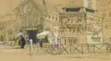 Francis Hopkinson Smith, European Market Scene