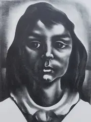 Howard Cook, Rosanna, lithograph, 1939