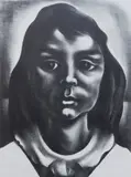 Howard Cook, Rosanna, lithograph, 1939