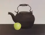 Stevan Dohanos, Kettle and Green Apple chromolithograph