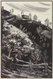 Herbert Waters, West Virginia Spring wood, engraving, ca. 1960, s