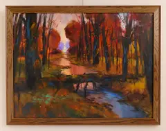 Michael Schofield, Dawn but not Forgotten, oil on canvas, 2022