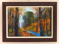 Michael Schofield, Shadows, oil on canvas