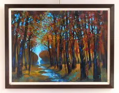 Michael Schofield, Hidden Creek, oil on canvas