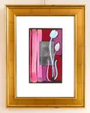 Simon Bull, A Thing Called Love, etching in colors