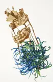 Amy Casey, Writhe, etching and aquatint in colors, singed