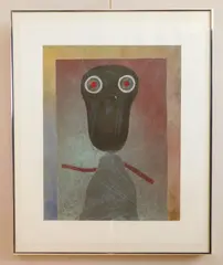 Marvin Jones, Figure #39, mixed media on paper
