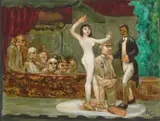 Late Saturday Nite Party at Minsky by Albert Pels, oil on canvas, offered Jun 2026