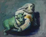 Figure Head by Albert Pels, oil on canvas, offered Jun 2026
