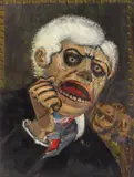 Man with White Hair by Albert Pels, oil on canvas, offered Jun 2026