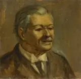 Portrait of a Man by Albert Pels, oil on board, offered Jun 2026