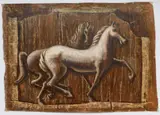 Two Horses by Albert Pels, oil on canvas, offered Jun 2026
