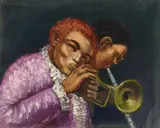 The Birth of Cool by Albert Pels, oil on canvas, offered Jun 2026