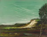 Landscape Scene by Albert Pels, oil on canvas, singed Pels lower left, offered Jun 2026
