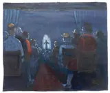 Audience in Theater by Albert Pels, oil on canvas, offered Jun 2026