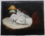 Mary M by Albert Pels, oil on canvas, offered Jun 2026