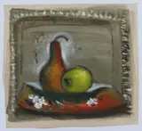 Albert Pels, Fruit Still Life, oil on canvas